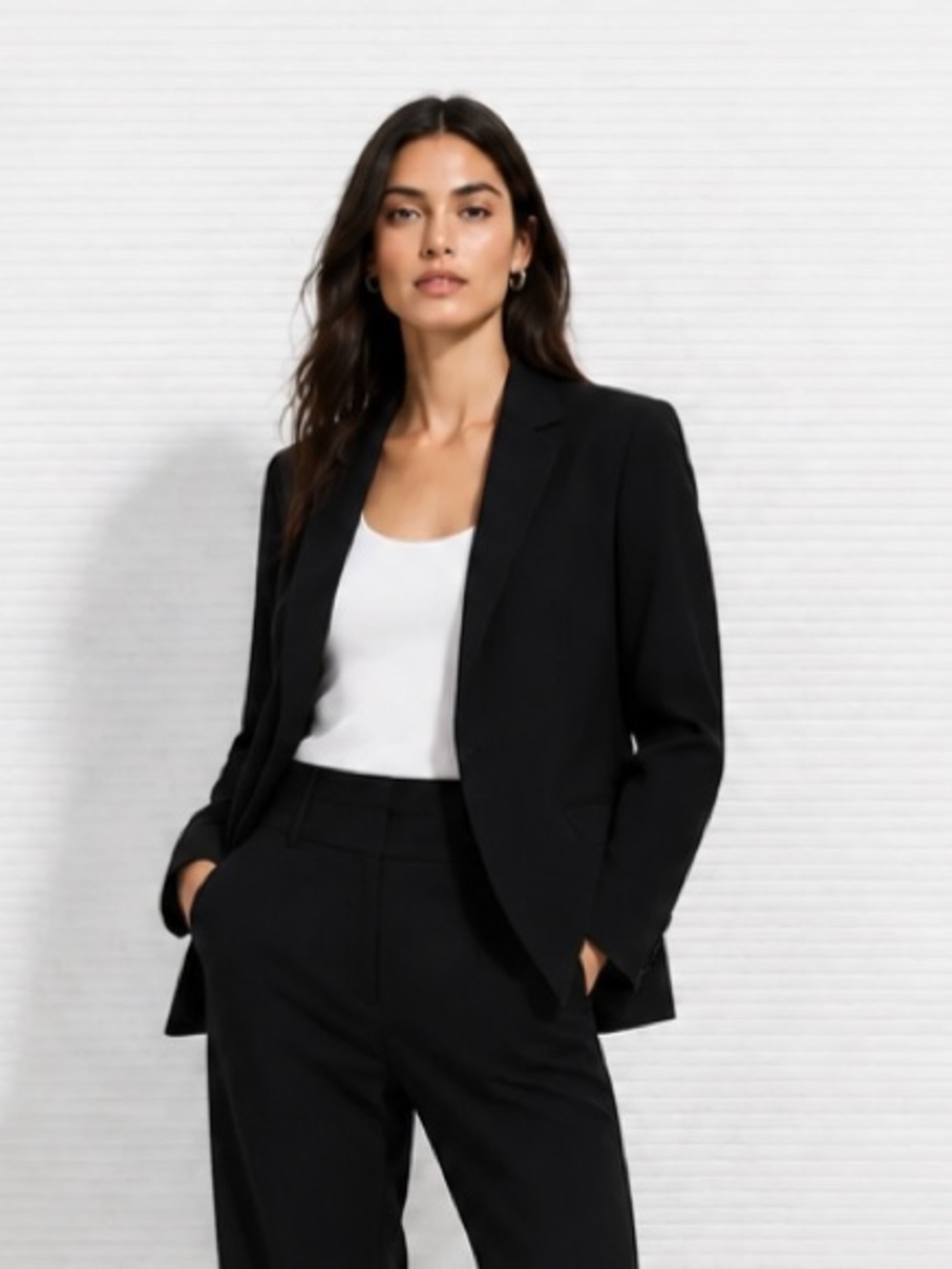 LAFAYETTE 148 BlazerJacket Wool Black Career